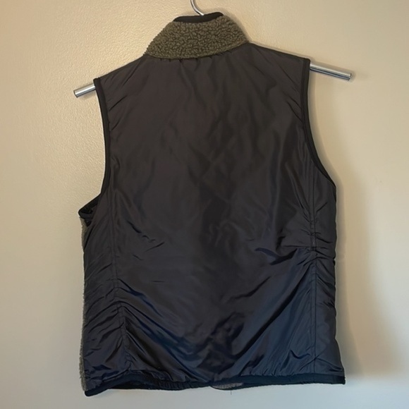 BANANA REPUBLIC | WOMENS BANANA REPUBLIC FLEECE FRONT ZIP VEST, SIZE M - Picture 7 of 9